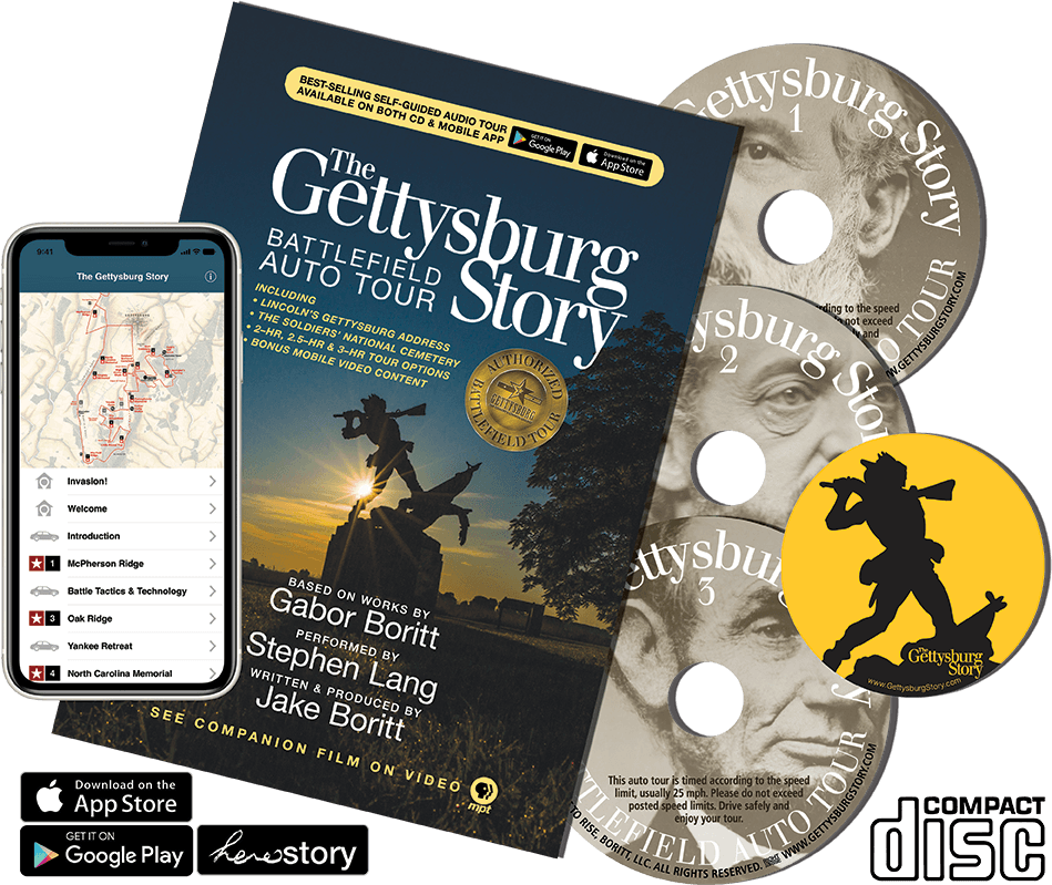 Gettysburg Story Auto Tour App CD Book